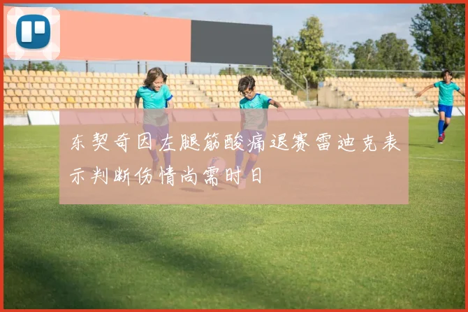 东契奇因左腿筋酸痛退赛雷迪克表示判断伤情尚需时日